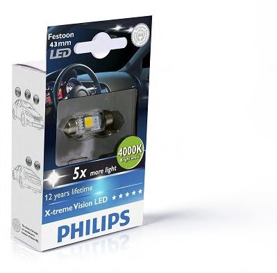 129454000KX1 Bec, lumini interioare PHILIPS 