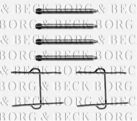 Set accesorii, placute frana