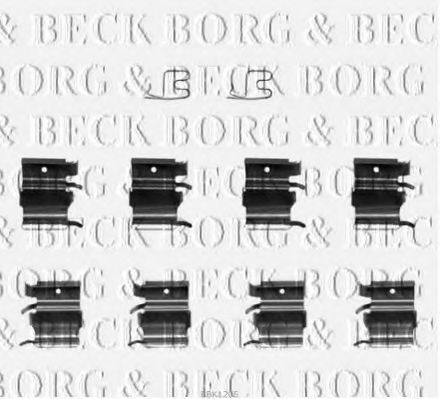 Set accesorii, placute frana