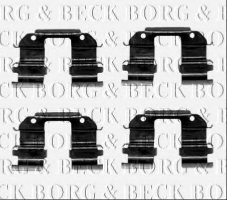 Set accesorii, placute frana