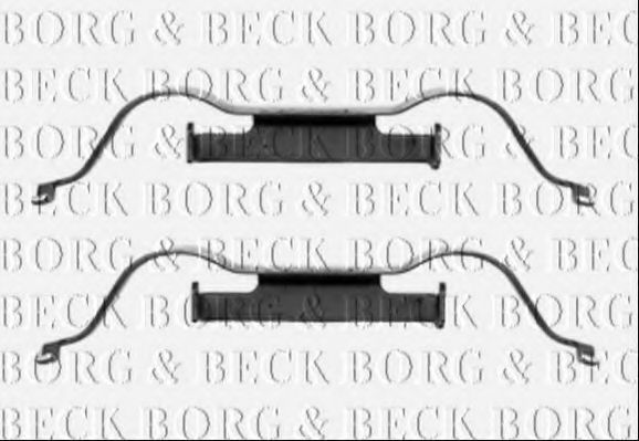 Set accesorii, placute frana