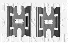 Set accesorii, placute frana