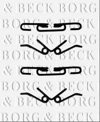 Set accesorii, placute frana