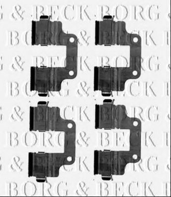 Set accesorii, placute frana