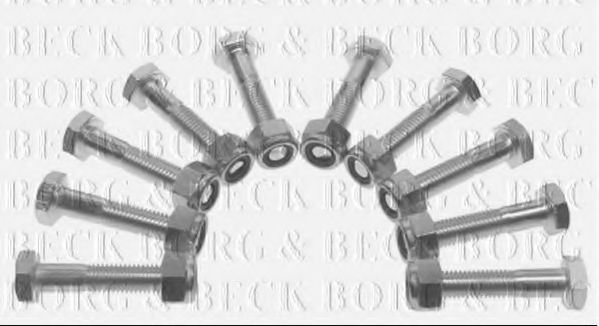 BSK6850 Bolturi fixare, brat suspensie BORG & BECK 