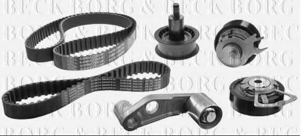 BTK1003 Set curea de distributie BORG & BECK 