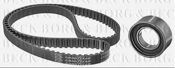 BTK1029 Set curea de distributie BORG & BECK 