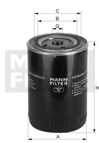 W 7043 Filtru ulei MANN-FILTER 