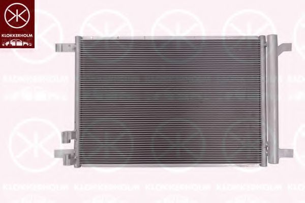 0027306587 Condensator, climatizare KLOKKERHOLM 