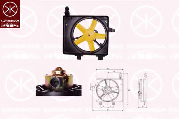 Ventilator, radiator