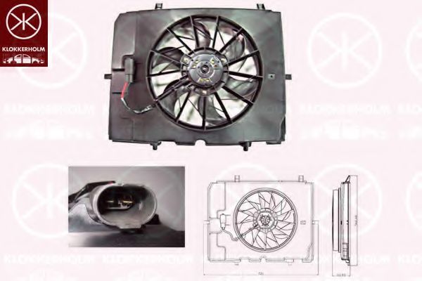 Ventilator, radiator