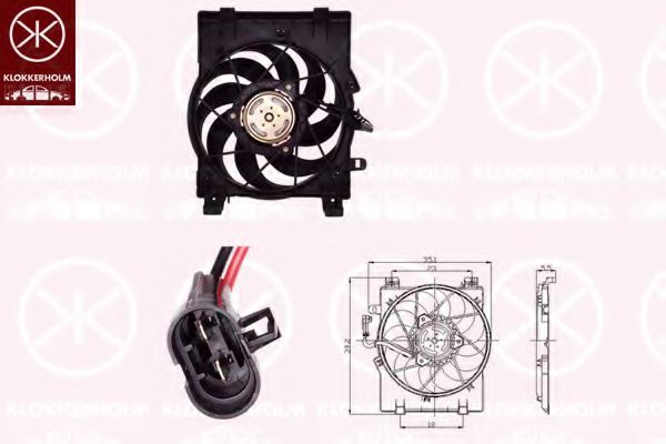 Ventilator, radiator