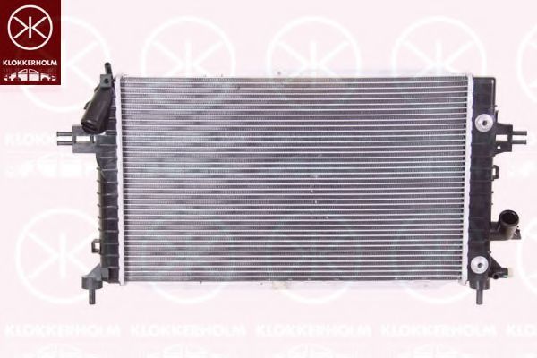 5063302460 Radiator, racire motor KLOKKERHOLM 