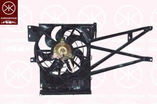 50772601 Ventilator, radiator KLOKKERHOLM 