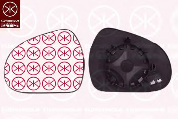 55081063 Sticla oglinda, oglinda retrovizoare exterioara KLOKKERHOLM 