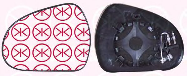 55191061 Sticla oglinda, oglinda retrovizoare exterioara KLOKKERHOLM 