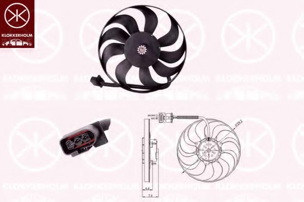 Ventilator, radiator