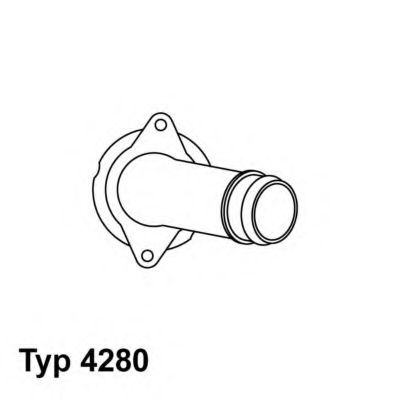 4280.85D termostat,lichid racire WAHLER 