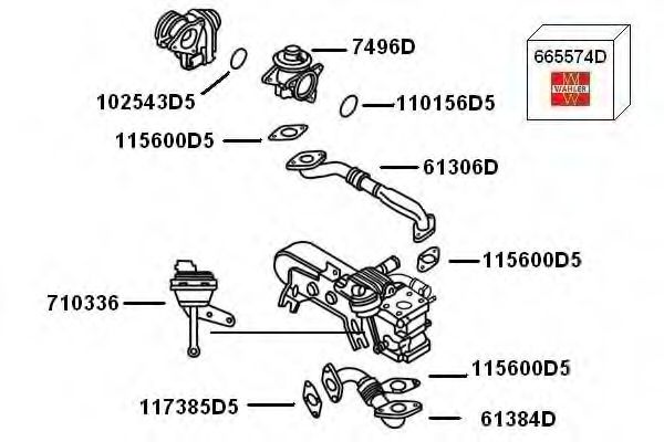supapa de control vacuum,EGR 3