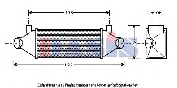 Intercooler, compresor