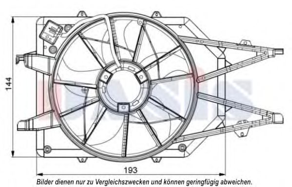 Ventilator, radiator