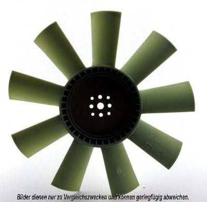 128133N Paleta ventilator, racire motor AKS DASIS 