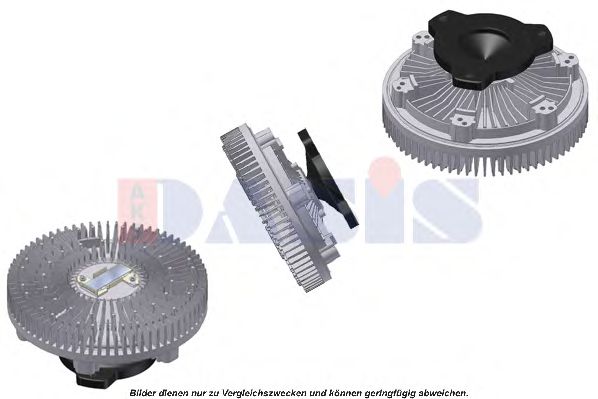 138560N Cupla, ventilator radiator AKS DASIS 