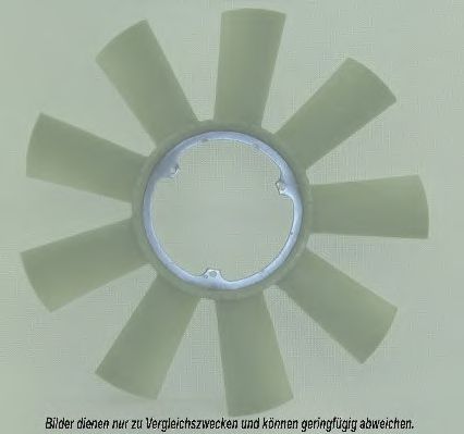 138860N Paleta ventilator, racire motor AKS DASIS 