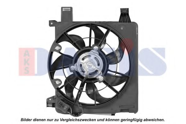 158115N Ventilator, radiator AKS DASIS 