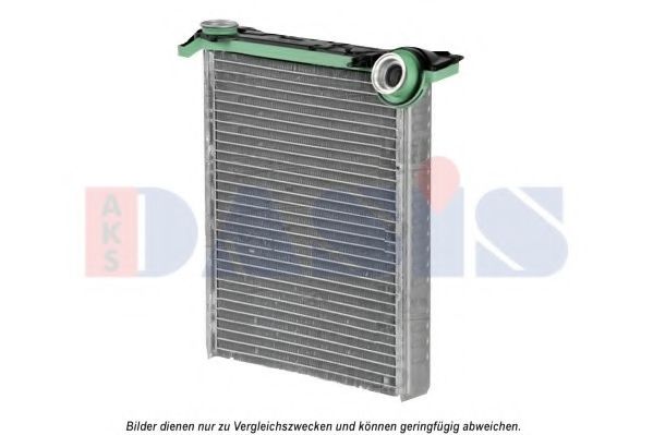 169021N Schimbator caldura, incalzire habitaclu AKS DASIS 