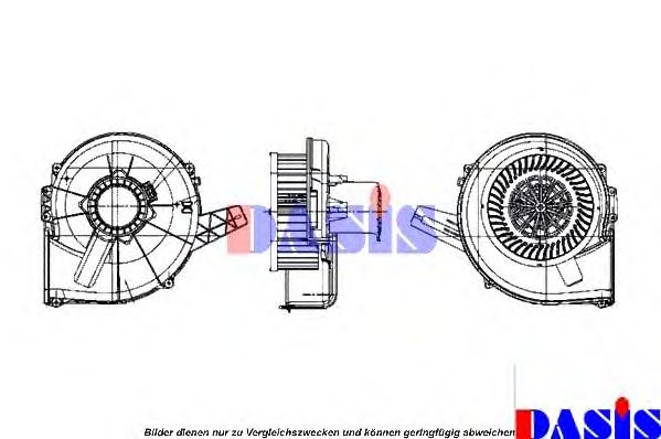 740308N Ventilator, habitaclu AKS DASIS 