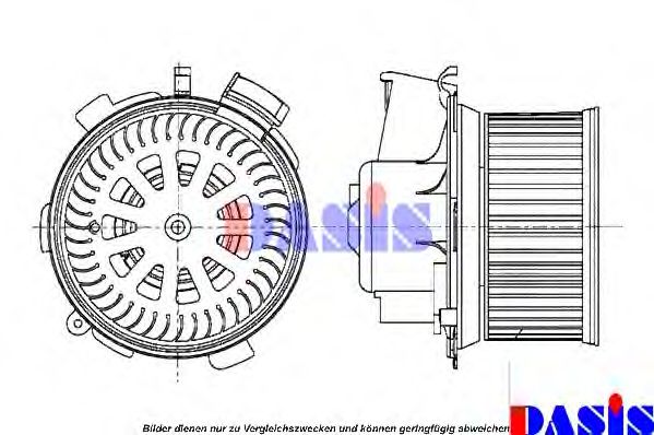 740386N Ventilator, habitaclu AKS DASIS 